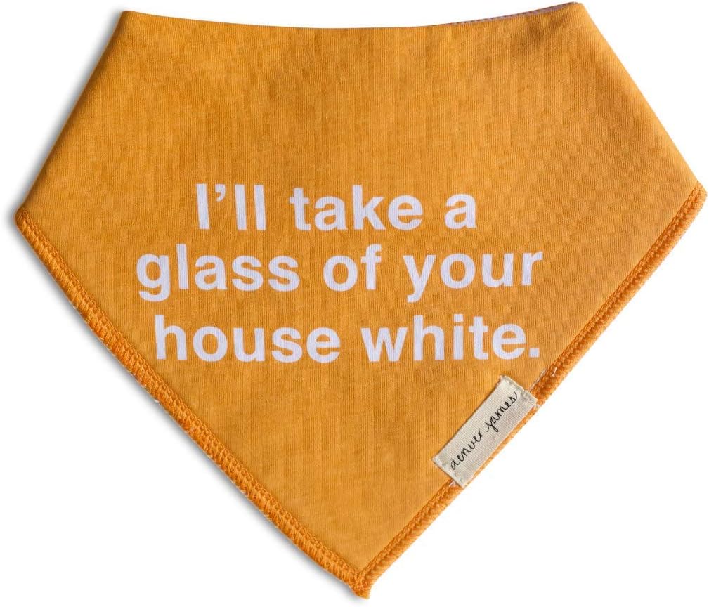 Denver James Bandana Feeding Drool Baby Bib I Soft Organic Cotton I Fleece Back