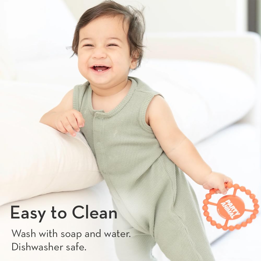 Baby Teether by Bella Tunno, Silicone Teethers for Babies 3-6 months, 6-12 months, Baby Toys, Pacifier, Teething Relief, Boys, Girls, Legend