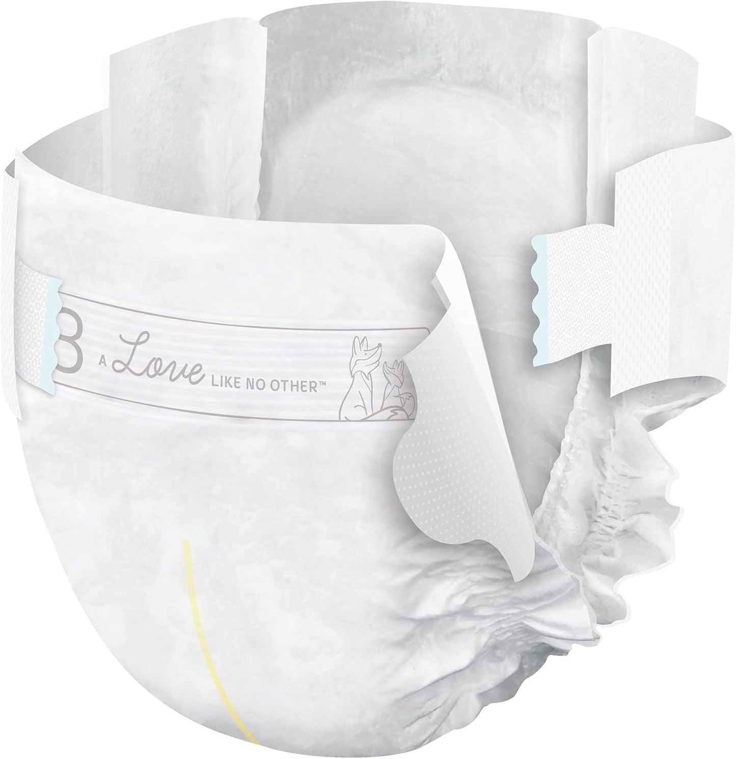 Bambo Nature Hypoallergenic Dream Baby Diapers, Premium Eco-Labeled Sustainable Diapers, Enhanced Leakage Protection, Totally Chlorine-free, Skin Friendly, and Super Absorbent - Size 3 (87 Count)