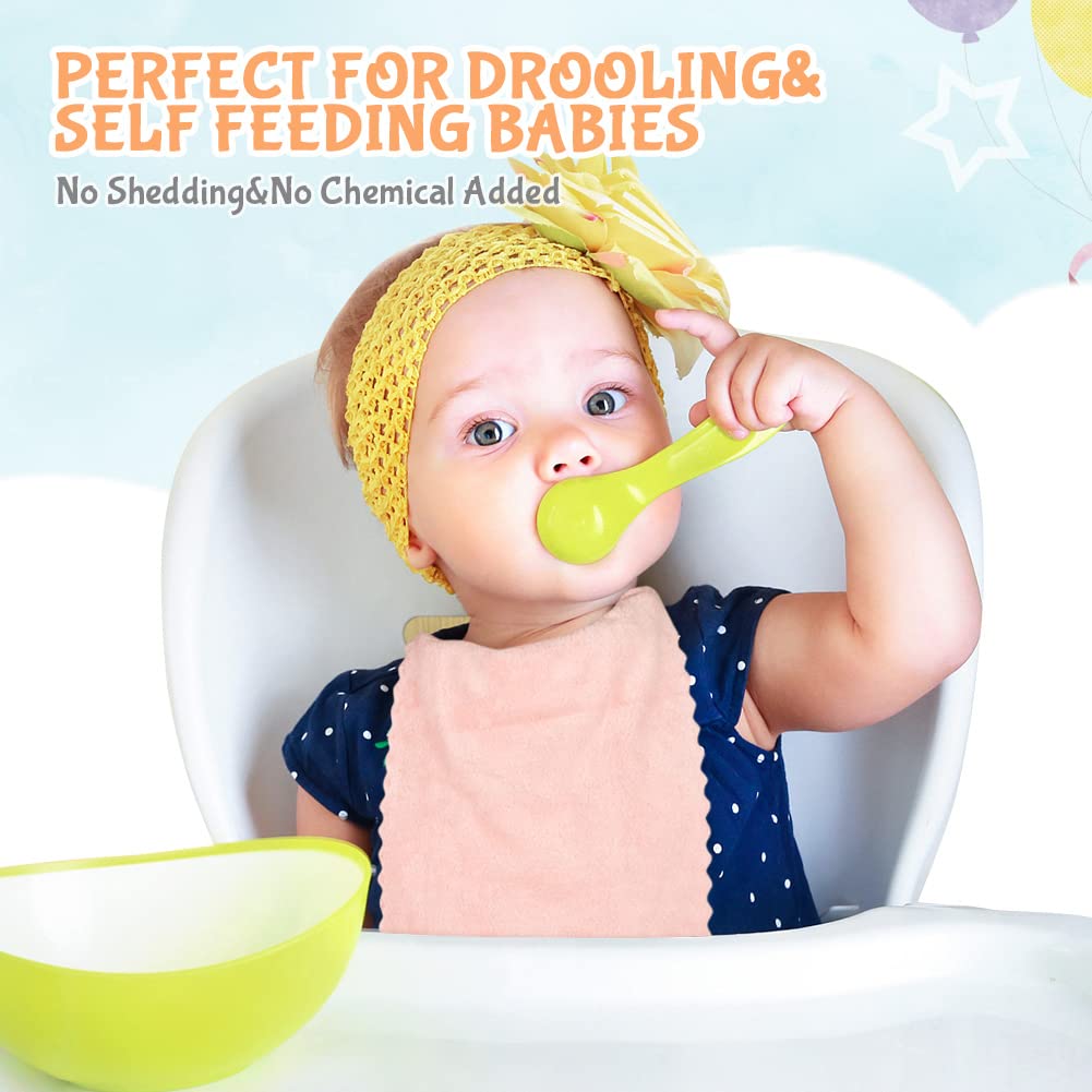 Orighty Baby Washcloths 12 Pack, Microfiber Coral Fleece Baby Face Towels, Soft and Absorbent Wash Cloths for Newborns, Infants and Toddlers, Gentle on Delicate Skin for Face Hands and Body, 7x9 Inch