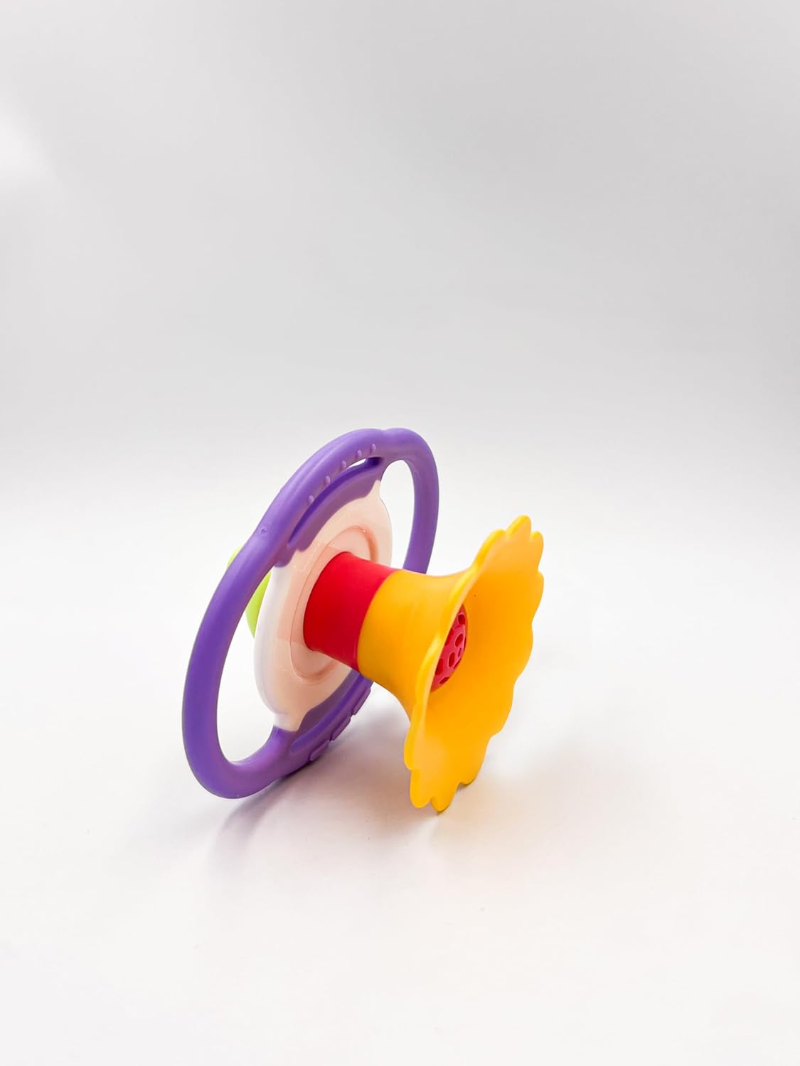 BaBeloved Flower Whistle Baby Teething Toys Multiple Sensory Montessori Baby Teether Toys Soft Food-Grade Teethers for Babies Blow Sound Teething Relief, Chewing Toy for Babies 0-12 Months, BPA Free