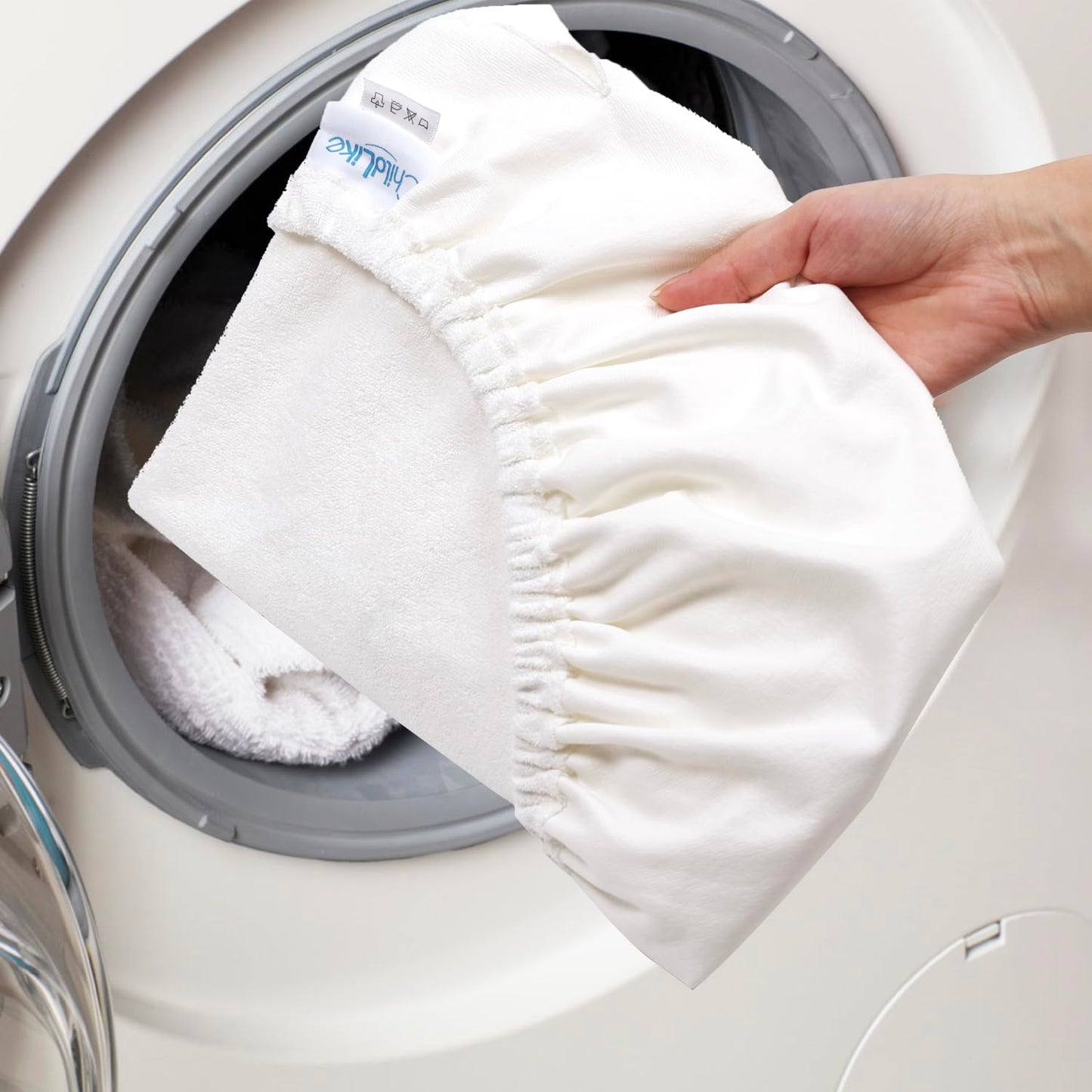 1-Pack Changing pad Cover Waterproof - Soft Baby Baby Changing pad Cover,Contour Changing Pads Liners,Change Pad Cover,Ultra-Soft & Breathable,Fits Skip Hop,Keekaroo Peanut,Machine Washable(1)