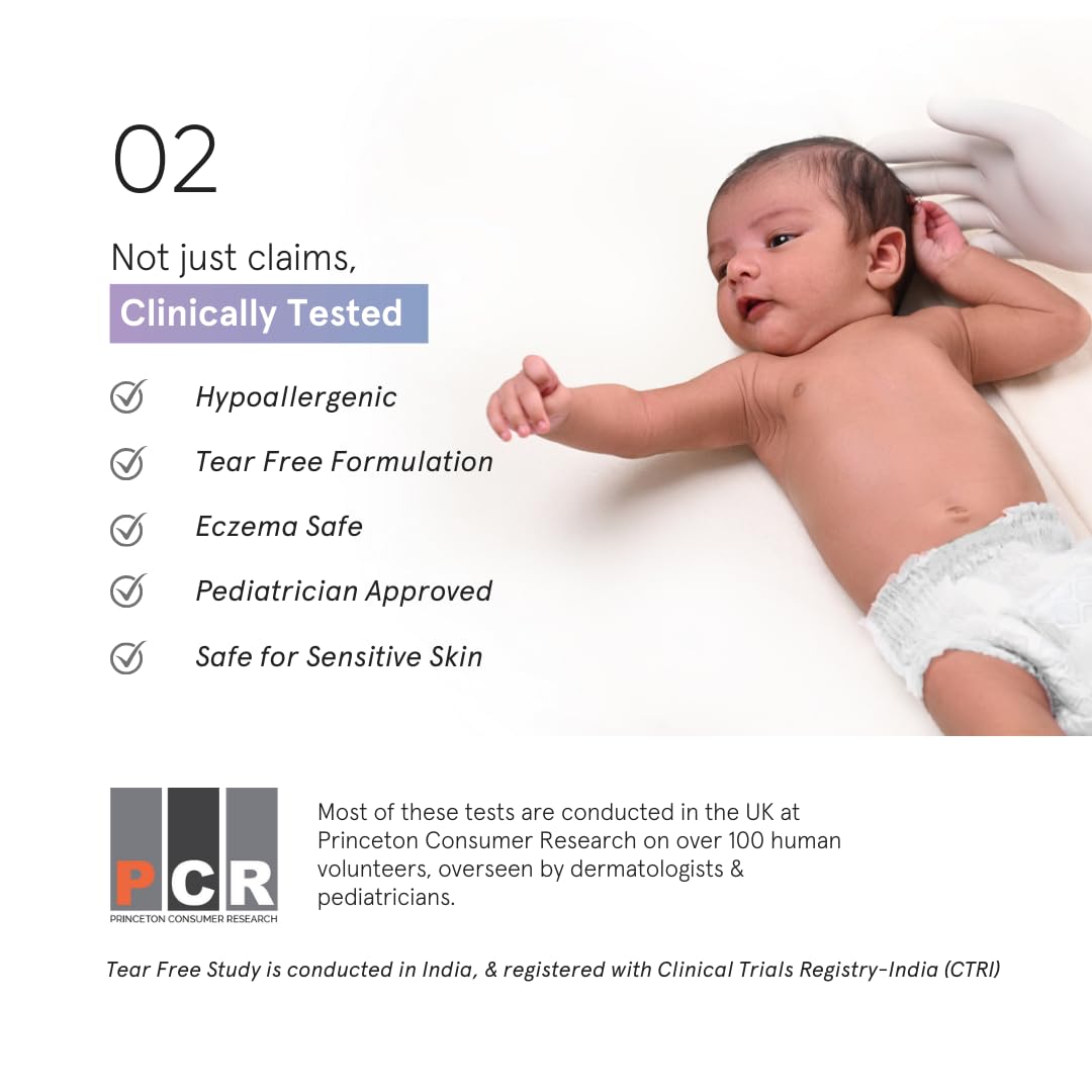 Minimalist Baby Gentle Head to Toe Wash | Tear-free | pH 5.5 | Proven Safe & Pediatrician Approved Baby Wash | Ceramide & Vitamin B5 Delicate Cleanser | 13.52 Fl Oz / 400ml