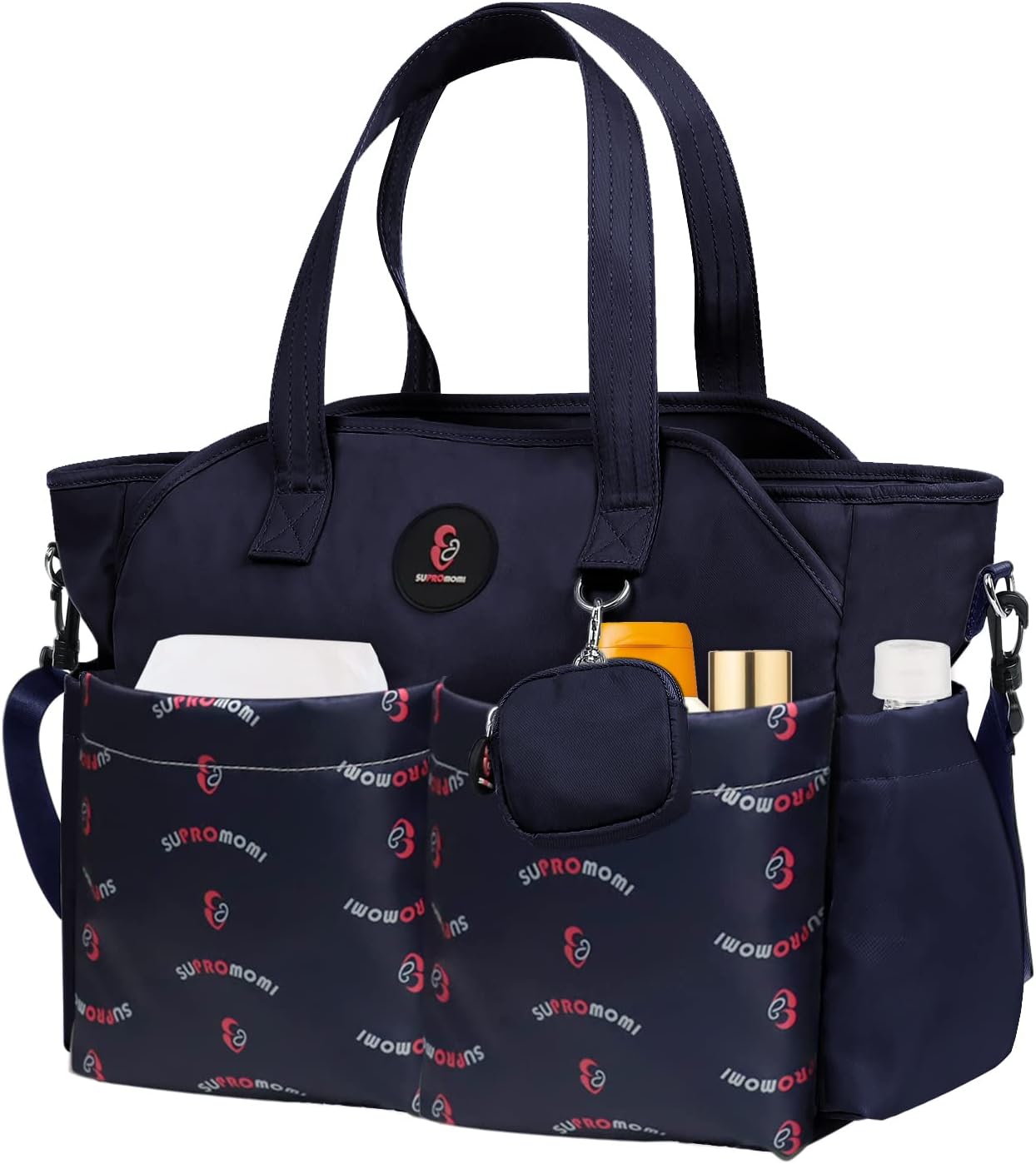 Diaper Bag Tote: Large Tote Baby Bag Boy Diaper Bag Stylish Girl Diaper Bag,Shoulder Mommy Bag