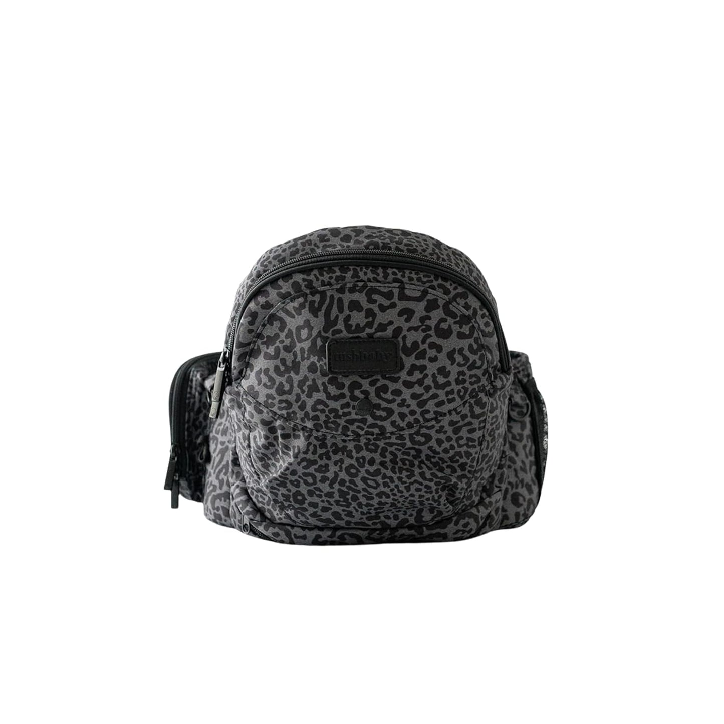 Tushbaby Ergonomic Hip Seat Carrier- for Babies and Toddlers 0-3yrs, Safety Approved, Structured Support, Convenient Pockets, Feeding Aid, Durable YKK Zippers, Foam-Free Build, (Jaguar)