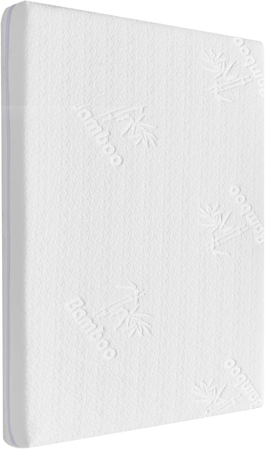 36.5x25 Playard Mattress for Trend: 2" Thick Dual Sided Gel Memory Foam Bassinet Mattress Fit for Dream On Me Nest/Zodiak/Zoom Portable, Pamo Babe Deluxe and Baby Trend Playard