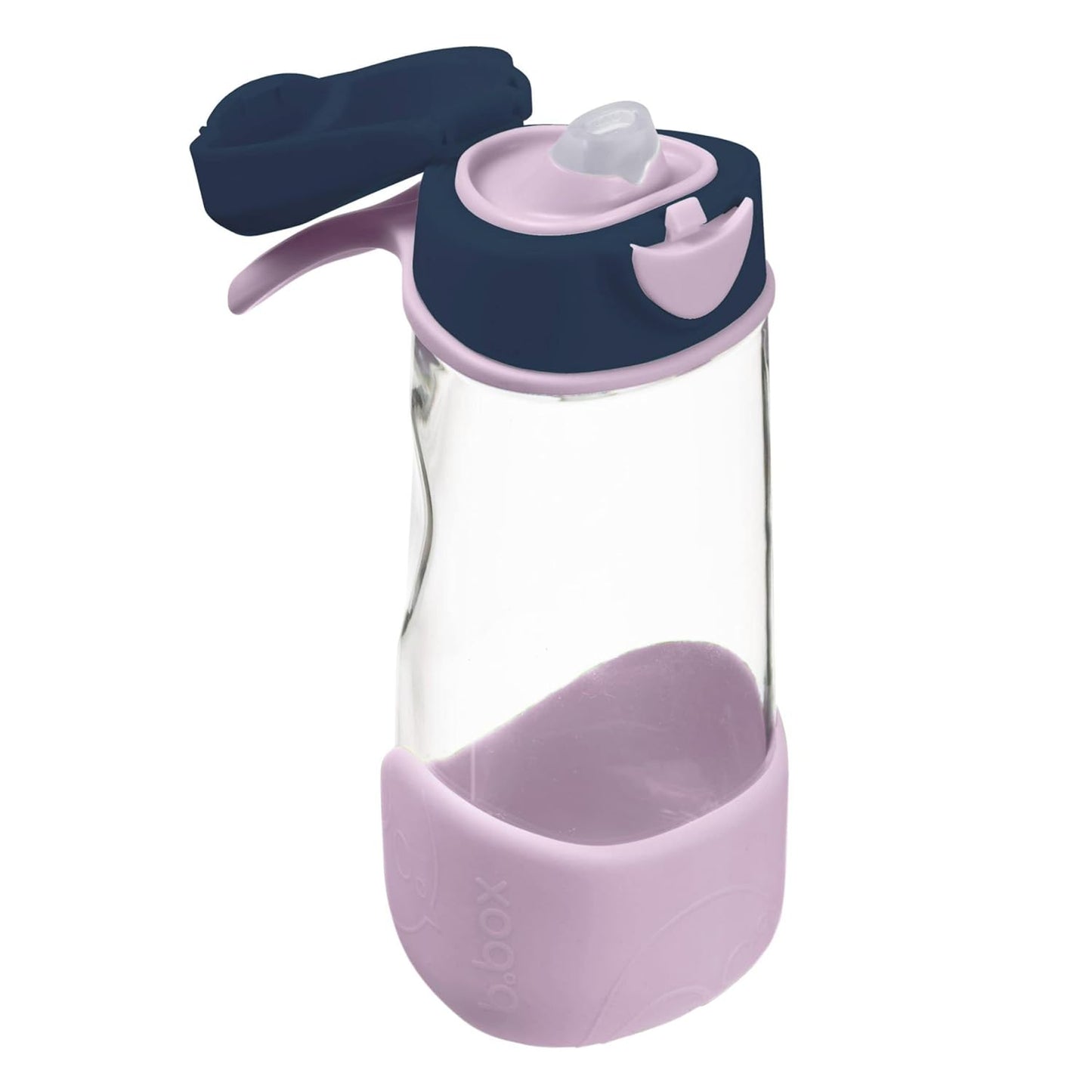 b.box 15 oz Sport Spout Kids Water Bottle for School, Sports, Travel, Daycare. Leakproof, Spill Proof, Dishwasher Safe. Easy Grip Triangle Shape, Durable Tritan Material. BPA Free.