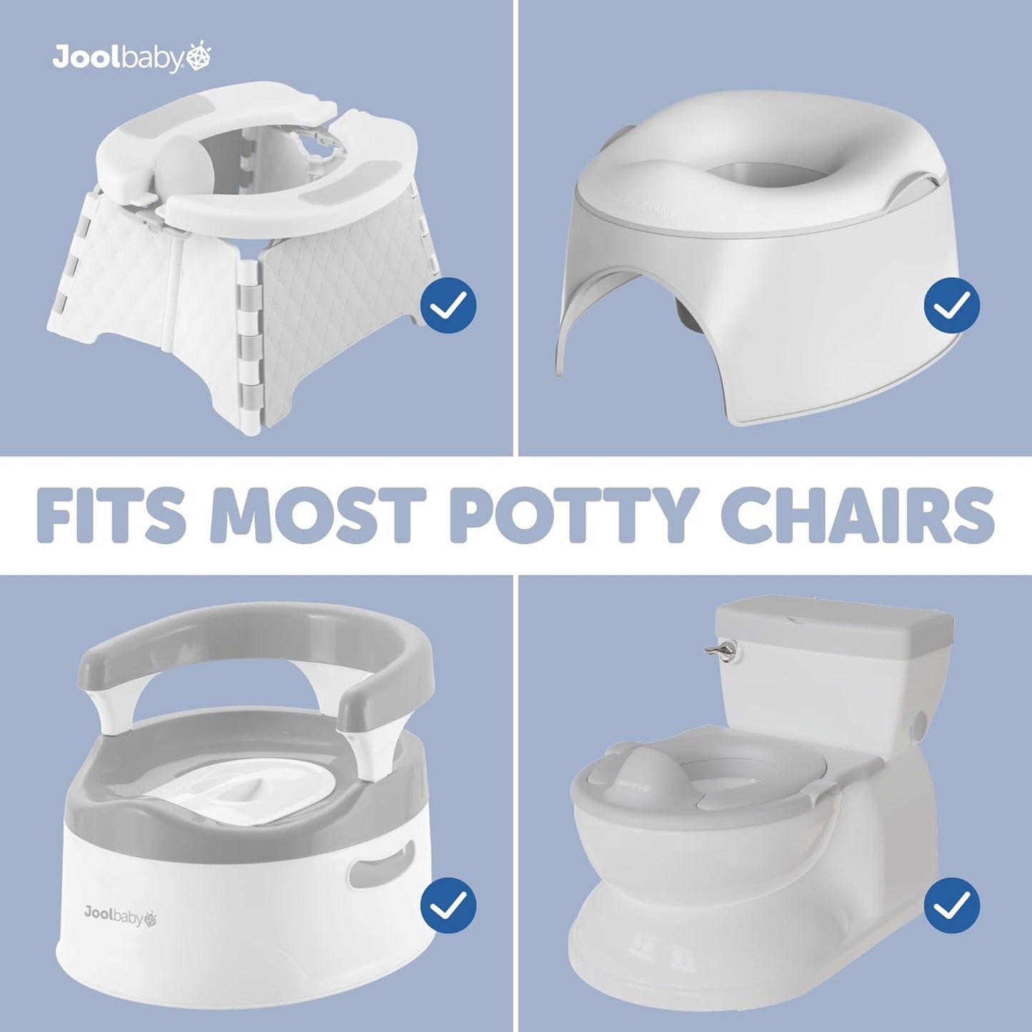 Disposable Potty Liners – Universal Fit for Potty Chairs, Super-Absorbent (30 Count) – Jool Baby