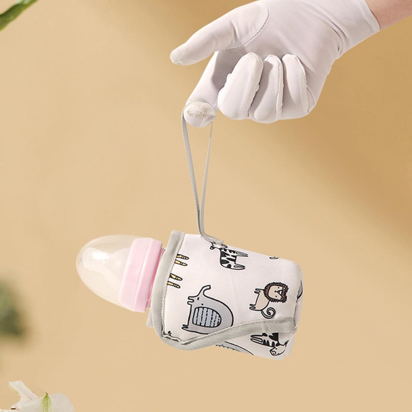 Baby Bottle Insulator Sleeve Baby Feeding Bottle Warm Covers Warm Keeping Covers Washable Milk Bottle Protector