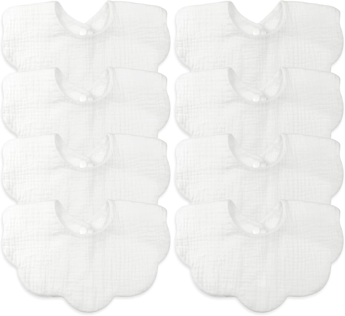 Baby Bibs Muslin Drool Teething Drooling Bibs for Baby Girl Boy Muslin Cotton