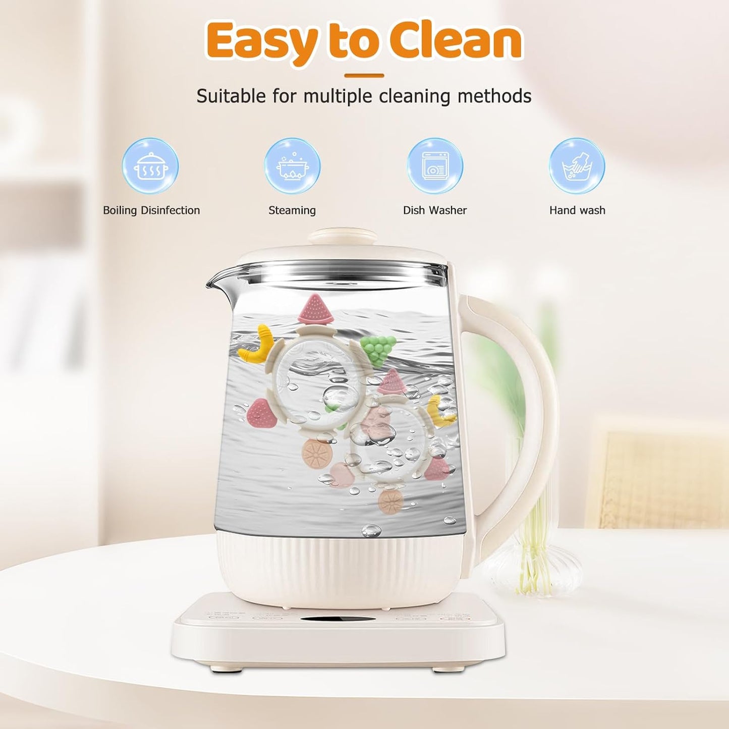 Baby Teething Ring Toy for 3–12 Months, Silicone Infant Teether for Sore Gum Relief, Soothing Sensory Chew Toy, Ideal Newborn Gift for Boys Girls Baby Shower, Birthday or Christmas, Brown