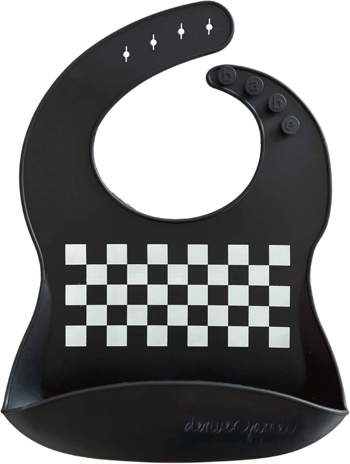 Denver James Silicone Feeding Bibs | Dishwasher Safe. Waterproof. Adjustable.