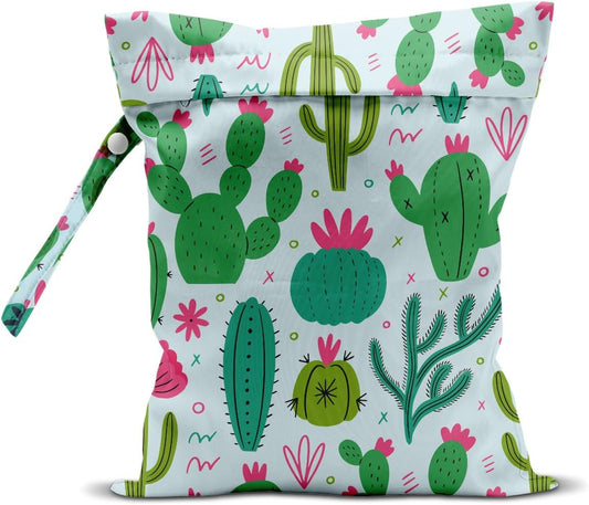 Wet Bag for Baby Swimsuit Dirty Clothes Diaper Yoga Gym, Wet Dry Bag, Beach Vacation Essential for Travel Poor Bathing Diapers