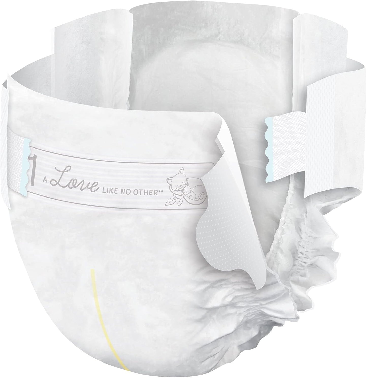 Bambo Nature Hypoallergenic Dream Baby Diapers, Premium Eco-Labeled Sustainable Diapers, Enhanced Leakage Protection, Totally Chlorine-free, Skin Friendly, and Super Absorbent - Size 1 (108 Count)