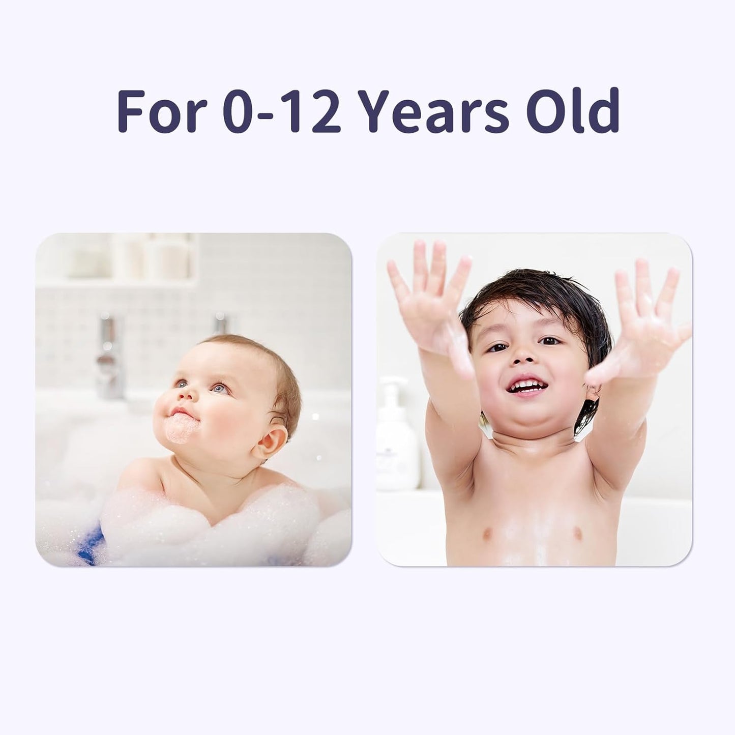 NENNEKO 3-in-1 Baby Wash & Shampoo – Tear-Free, Fragrance-Free Bubble Bath for Newborns & Kids – Gentle Face & Body Wash for Sensitive Skin – Baby Bath Essentials, 10 fl oz