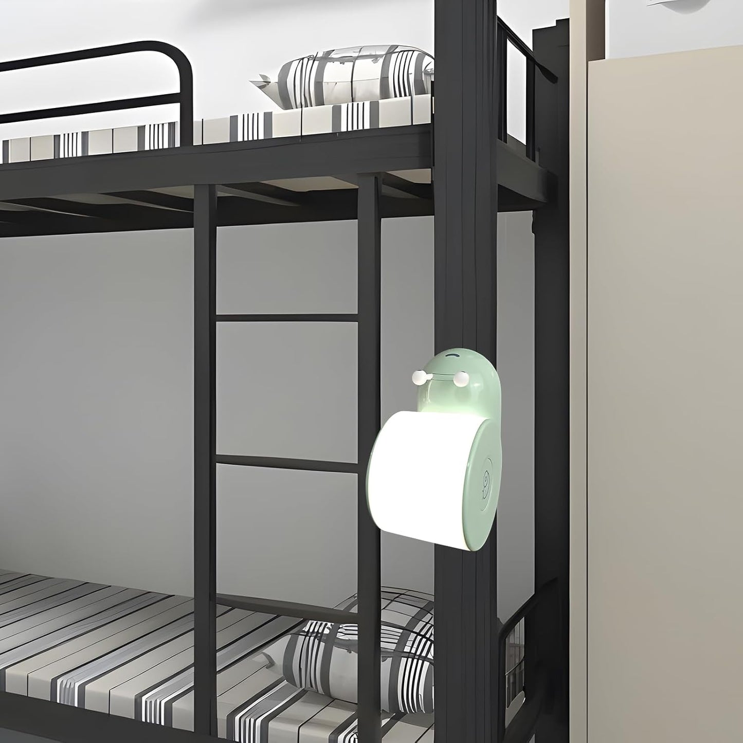Cute Snail Night Light | Magnetic Base Dimmable Bedside Lamp | 800mAh Long-Lasting Soft Light|USB Rechargeable Timer Safe Portable LED Lamps|Breastfeeding Dorm Room Decor