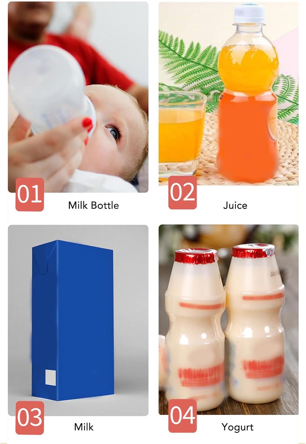 SIXRUN Baby Milk Bottle Warmer Bag, Portable Baby Bottle Heater with 23 Levels of Temperature Control (Rose Red)