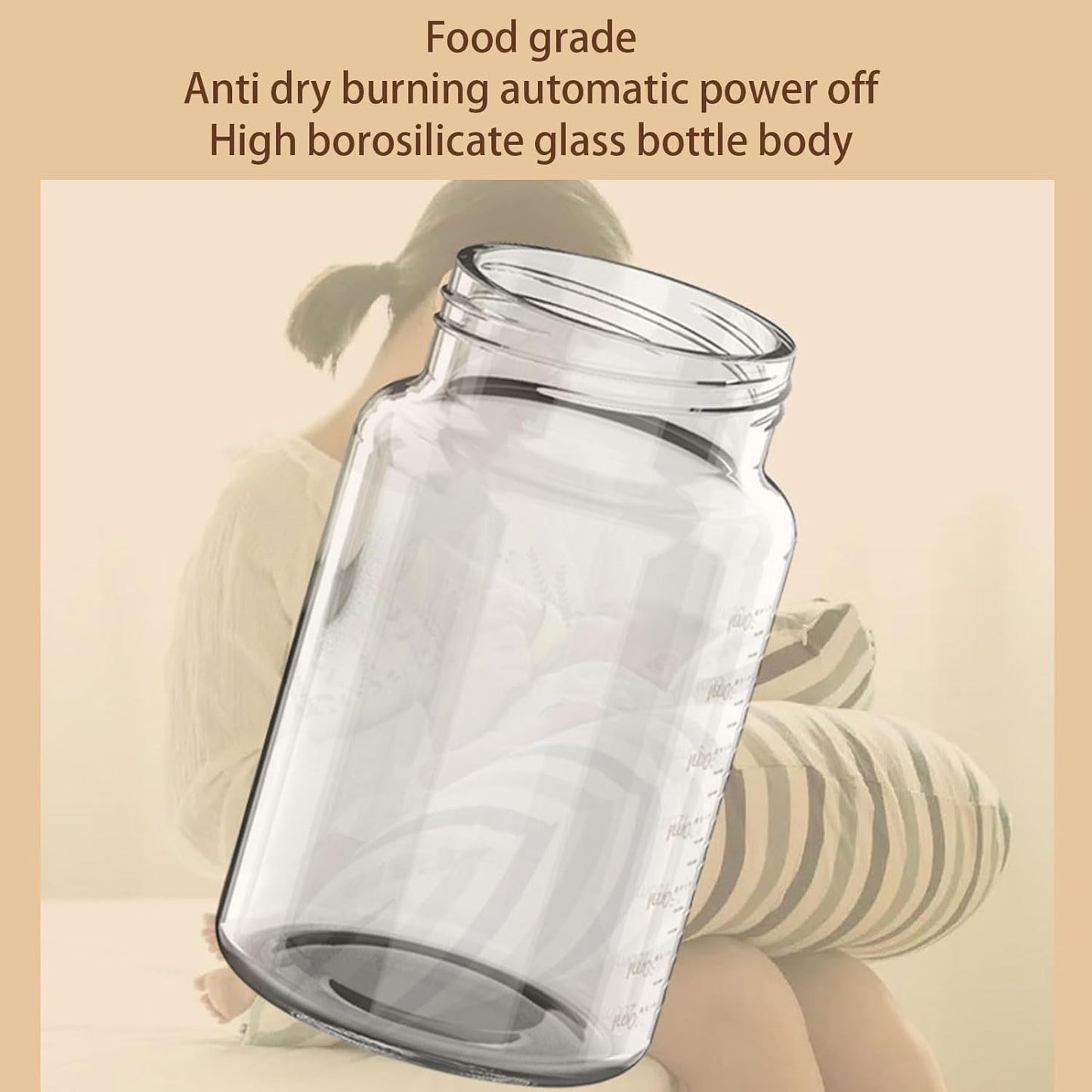 Portable Milk Warmer for Travel,6000mAh Battery Powered Portable Milk Warmer,Fast Heating & Constant Temperature Baby Bottle Warmer