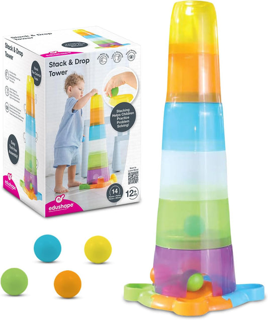 Edushape Stack & Drop Tower, Multi
