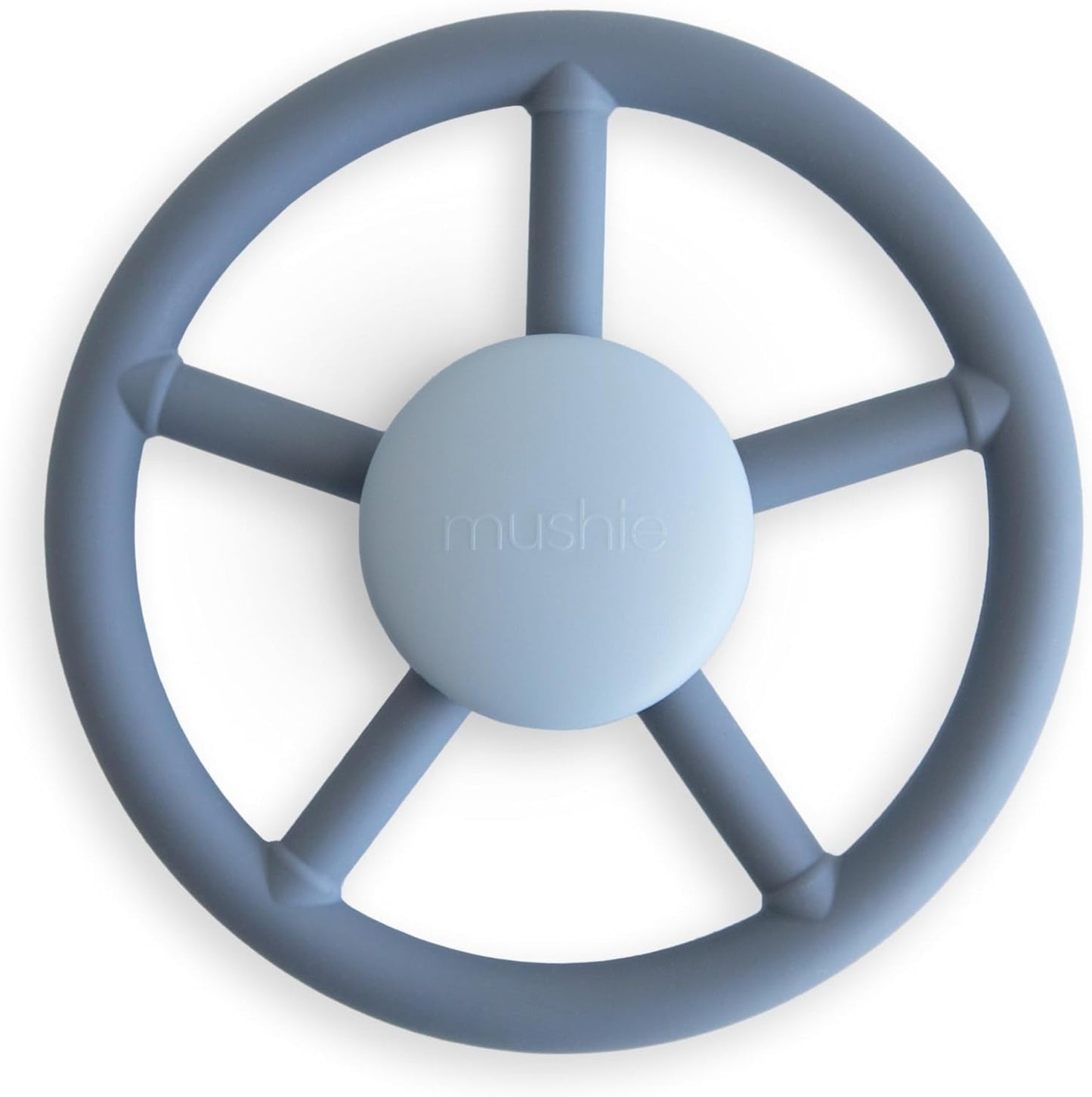 mushie Wheel Suction Spinner Toy | Toddler Sensory Toys for Bath & Play