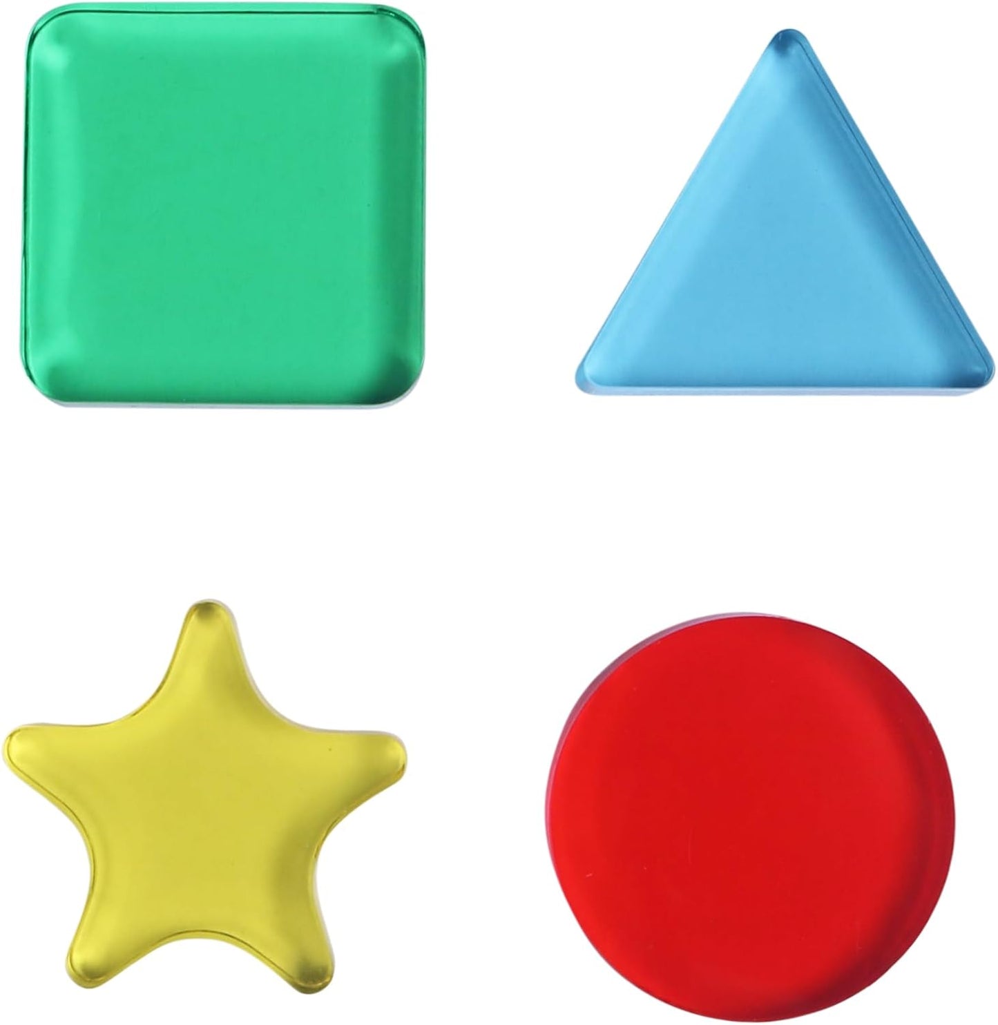 Wooden Acrylic Sorting Stacking Toys, Shape Color Recognition Blocks Matching Puzzle,Fine Motor Skill Educational Preschool Learning Board Game,Early Childhood Development Puzzle Toys for Kids