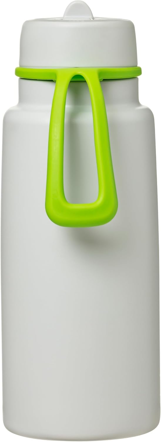 b.box Triple Insulated 34oz Water Bottle w/Stainless Steel Straw. 46 Hours Cold. Leak Proof Tumbler with Lid and Straw for Travel, Gym & School. BPA Free Sports Water Bottles.