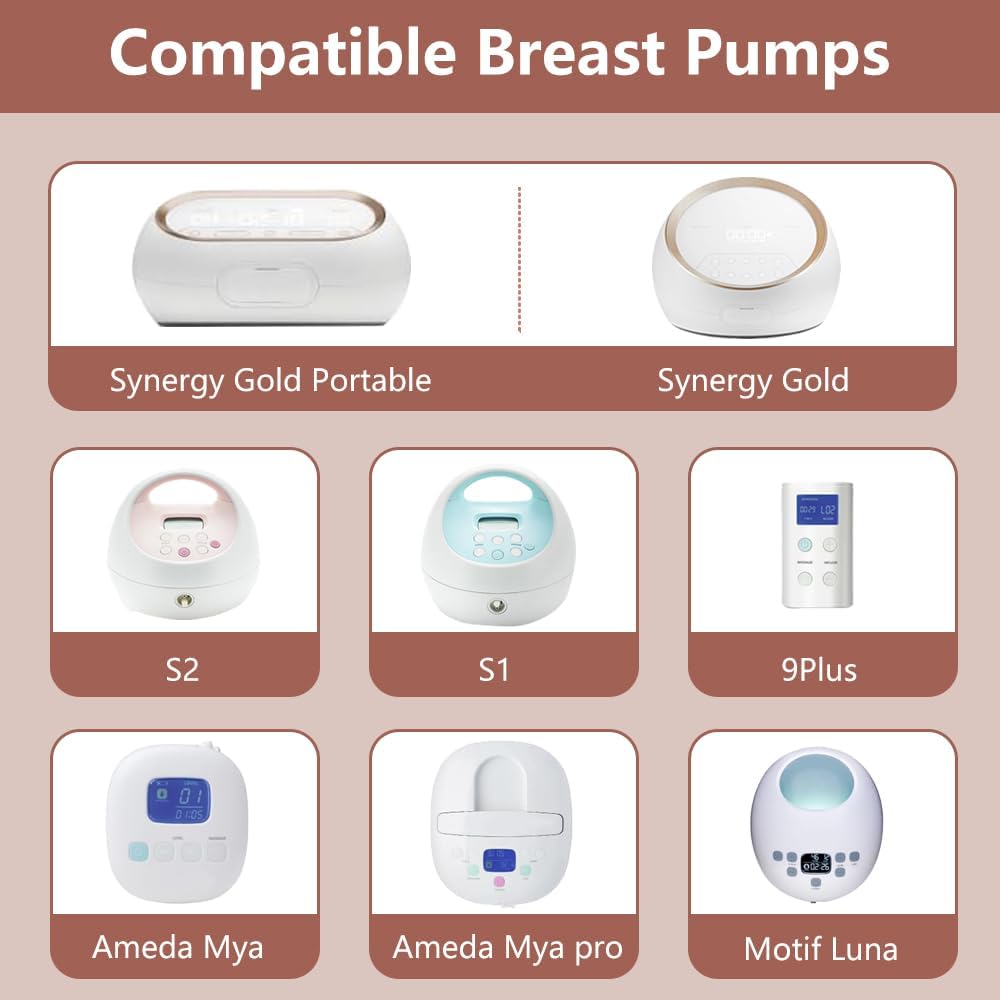 6pcs Duckbill Valves for Spectra S1 Spectra S2 Spectra 9 Plus,Motif Luna, Replacement Duckbill Valves for Spectra Breast Pump, Duckbill Valve Replace for Spectra Duckbill Valves