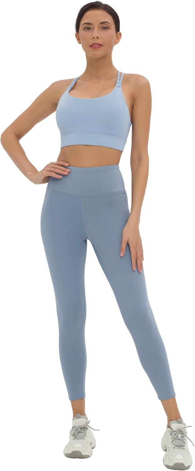 V VOCNI Nursing Bras for Breastfeeding Maternity Sports Bras Tank Top Sexy Crisscross Back Workout Yoga Pregnancy Bra