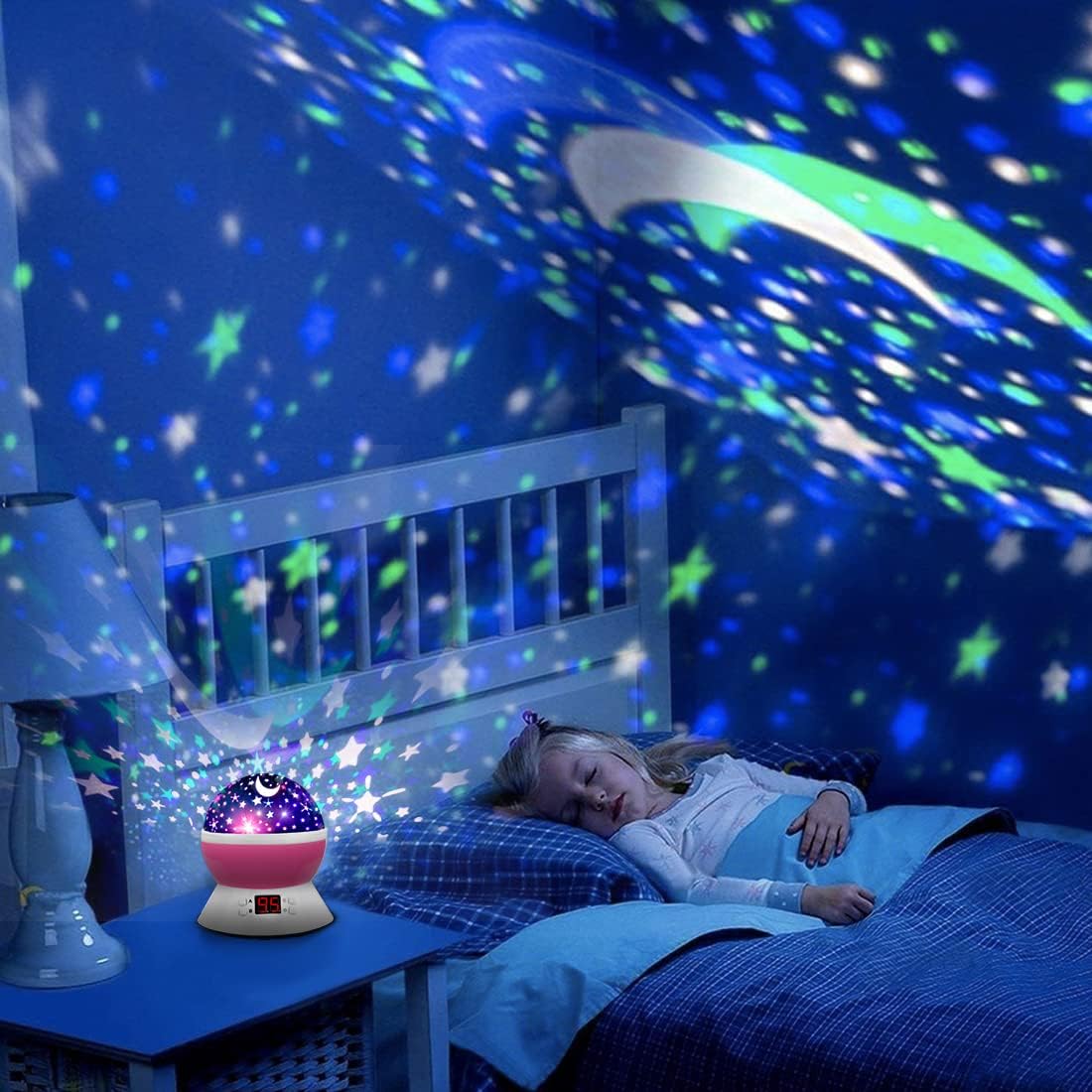 Unicorn Projector Night Light Lamps for Girls boys bedroom Toys for Age 6-8, Unicorns Night Lights with Timer birthday Children's Day Gifts for Kids Light Projector for Room Decor