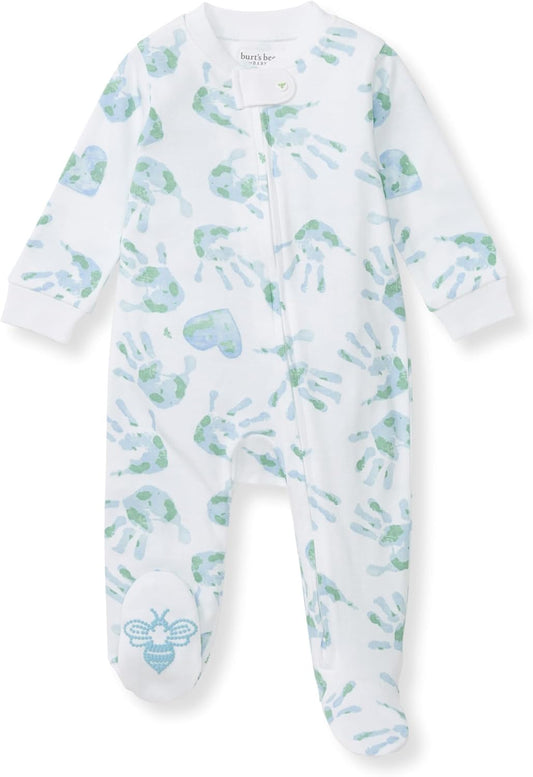 Burt’s Bees Baby Boys' One-Piece Sleep and Play 100% Organic Cotton PJs