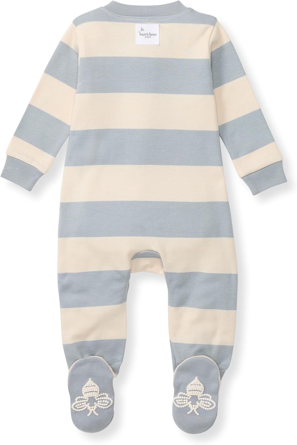 Burt’s Bees Baby Boys' One-Piece Sleep and Play 100% Organic Cotton PJs