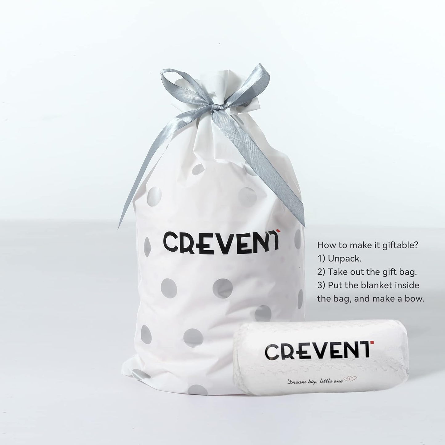 CREVENT 30''X40'' Soft Cozy Warm Baby Blankets for Boys Girls Solid Color - All Season Use - Newborn Essentials (Wave Dark Blue/Navy)
