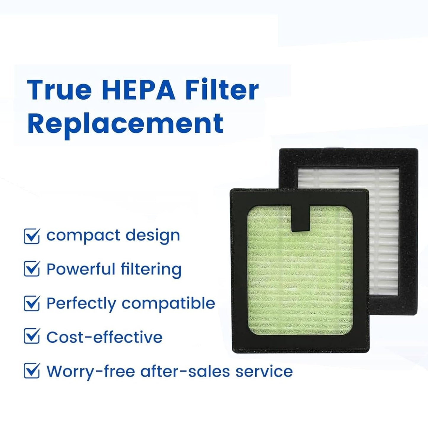 4 Pack Dryer Advanced HEPA Filter Compatible with Baby Brezza Baby Bottle Dryer Advanced and Baby Brezza Baby Bottle Washer, Hepa Filter Replacement Parts