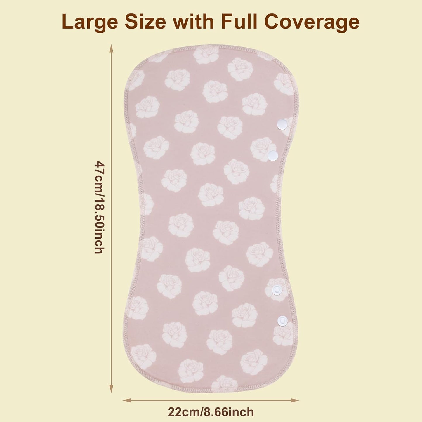 2-in-1 Burp Cloths and Baby Bibs - 6 Pack Large Super Absorbent Soft Cotton Burping Cloths for Spit Up, 3 Layers Thick Baby Burp Rags for Girls & Boys