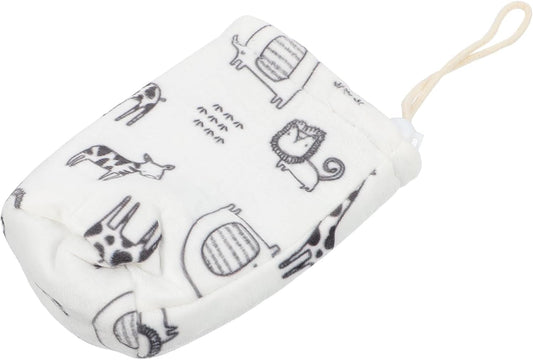 ULTNICE Baby Bottle Insulator Sleeve with String Warm Baby Bottle Cover Glass Nursing Feeder Warm Holder Pouch Infant