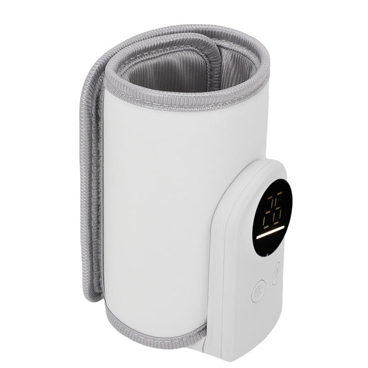 USB Powered Baby Bottle Warmer, 18W Fast Heating Adjustable Constant Temperature Portable Bottle Warmer Universal for Home and Travel (Type 1)