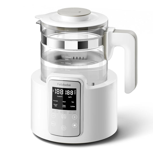 Instant Water Warmer, Formula Make, Baby Milk Warmer Faster Cooling Fan, Baby Bottle Warmer with LCD Display, Breastmilk Warmer Accurate Temperature Control, 24/7 Keep Warm, Electric Tea Kettle,Coffee