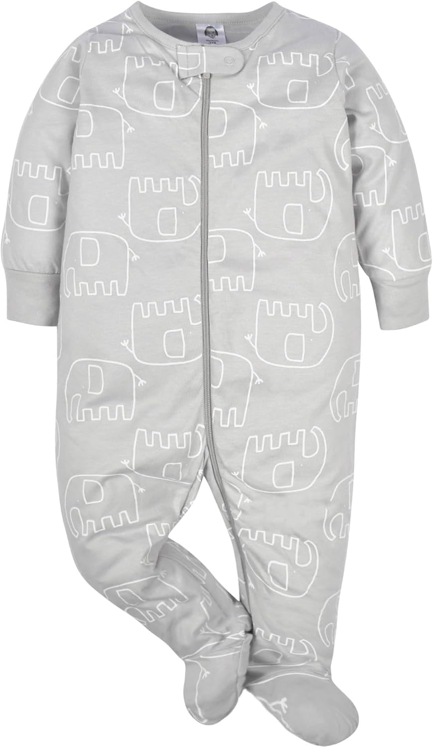 Gerber Baby Girls 4 Pack Sleep 'N Play Footie