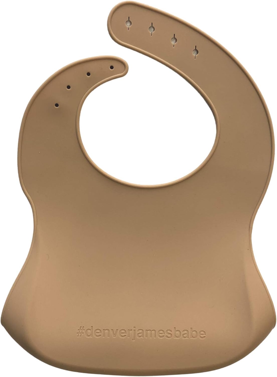 Denver James Silicone Feeding Bibs | Dishwasher Safe. Waterproof. Adjustable.