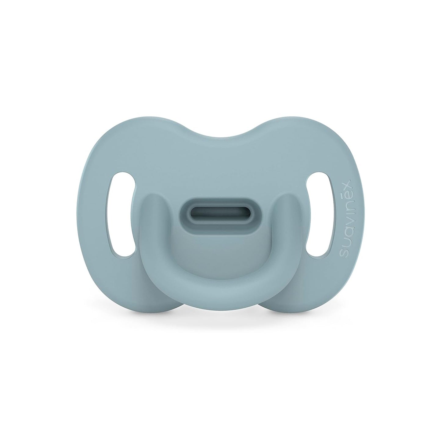Color Essence SX PRO Silicone Baby Pacifier 1Pk, Made with 100% Soft Silicone, Baby Essentials Perfect for Breastfeeding Babies, Designed in Spain, 6-18 Mths, Immensity Blue