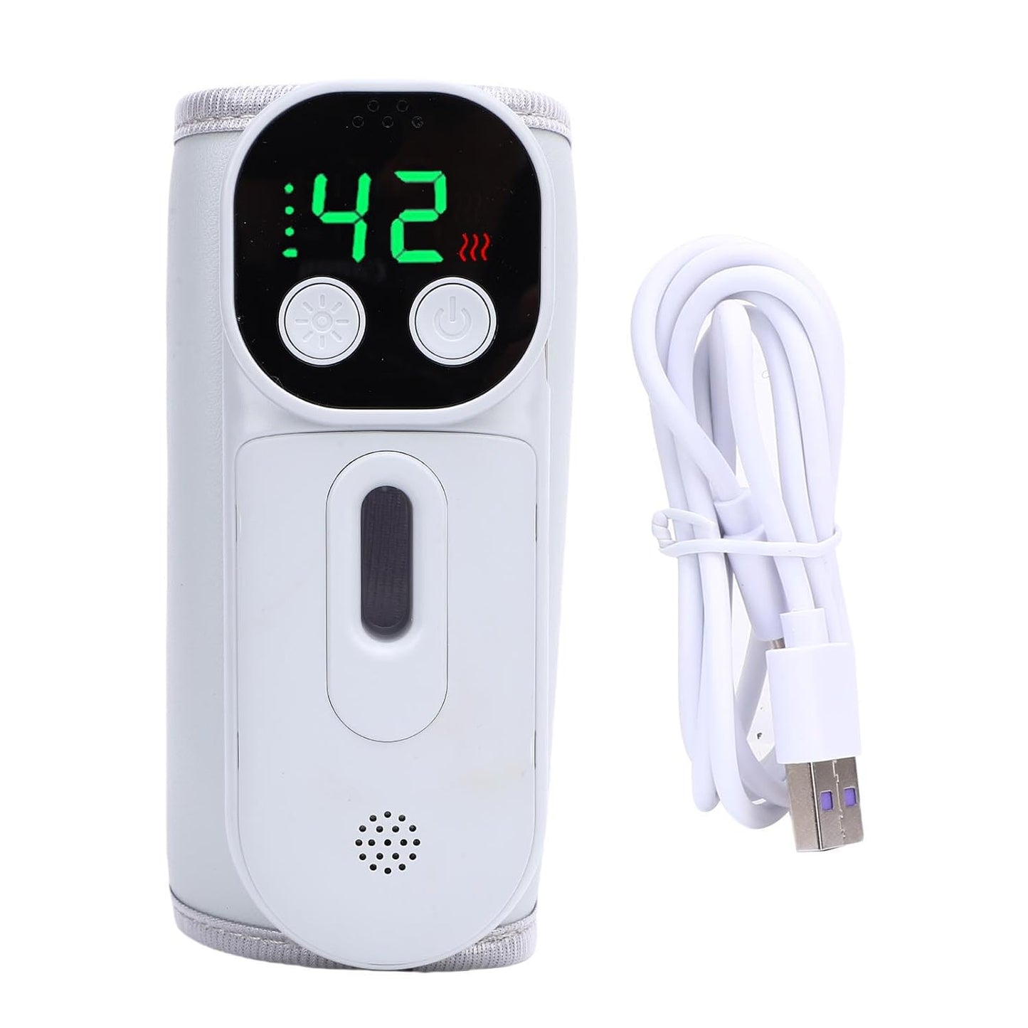 TOPINCN Portable Travel Bottle Warmer 18w Bottle Warmer Cordless 8000mah Rechargeable Constant Warming Portable Milk Bottle Heater for Travel