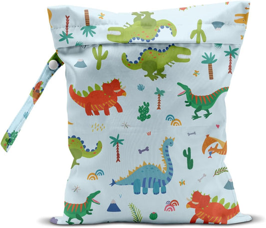 Wet Bag for Baby Swimsuit Dirty Clothes Diaper Yoga Gym, Wet Dry Bag, Beach Vacation Essential for Baby Travel Poor Bathing Diapers Items
