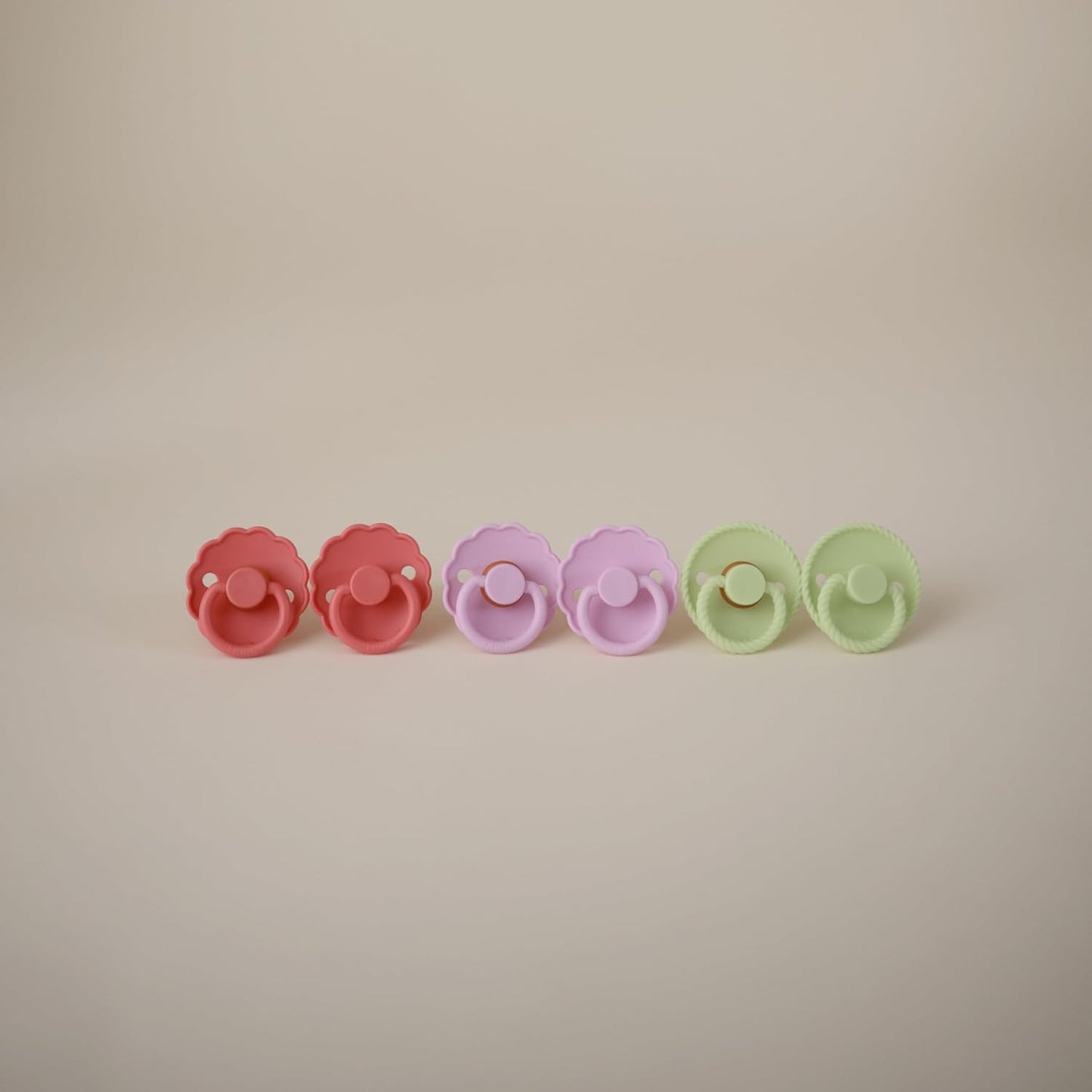 FRIGG Daisy Silicone 2-Pack Poppy/Lupine - Size 1