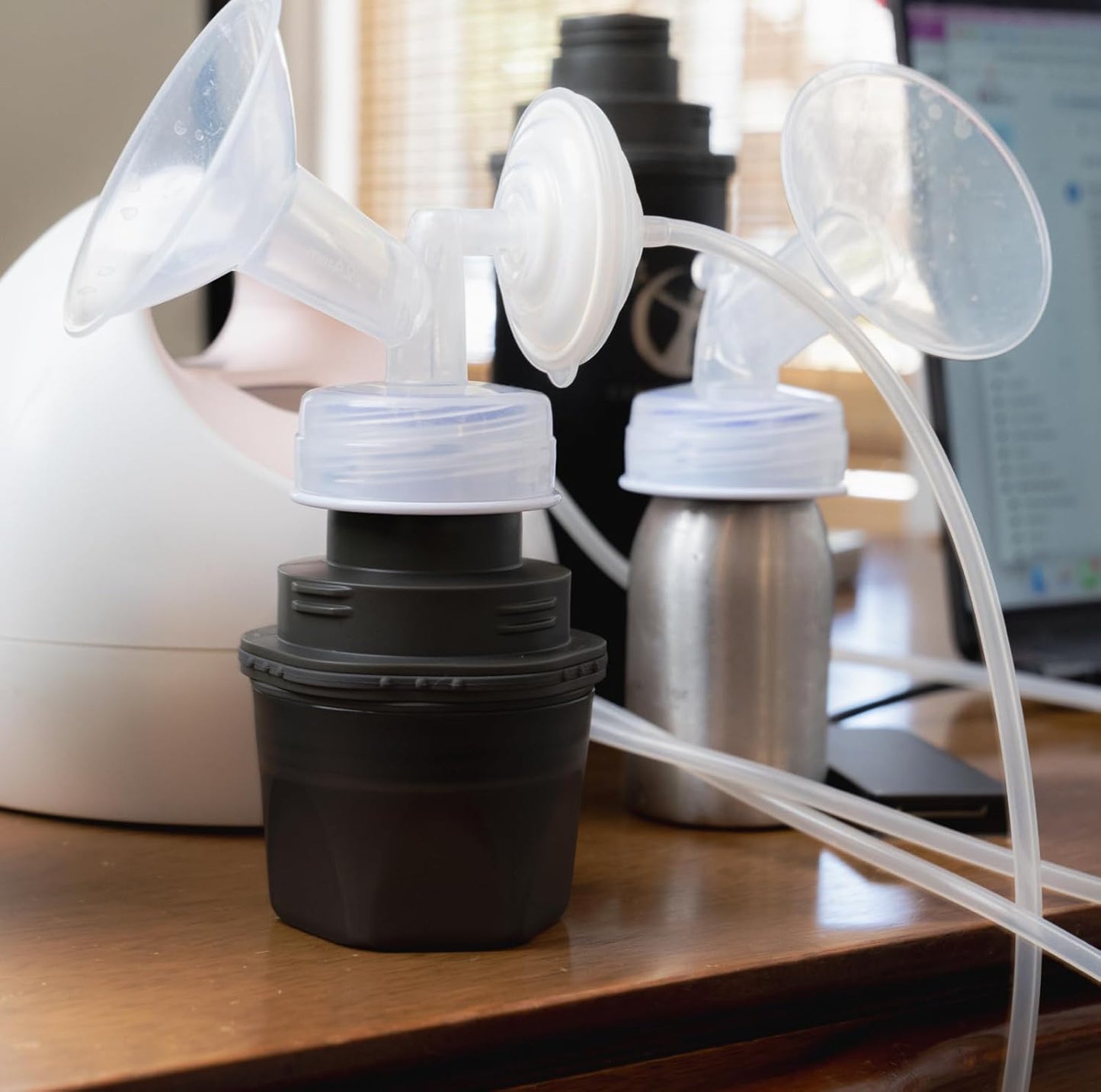 CERES CHILL Mini Breastmilk Chiller Demigoddess, Reusable Breastmilk Storage Container, Keeps Milk at Safe Temperatures for Up to 16 Hours,Bottle Cooler,Connects W/Most Major Pumps (Sunset Ombre)