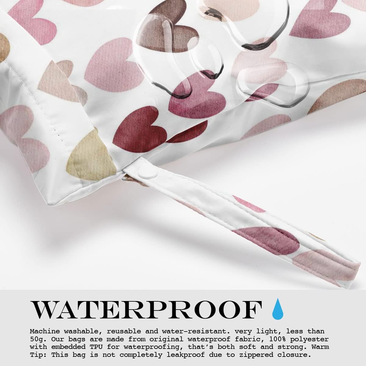 2 Pcs Wet Bag, Wet Dry Bag, Wet Bag for Swimsuit, Travel, Beach, Pool, Diapers, Dirty Yoga Gym Clothes, Toiletries, Makeup Bag, Lemon Decor Lemon Gifts Birthday Gift Ideas for Women s.