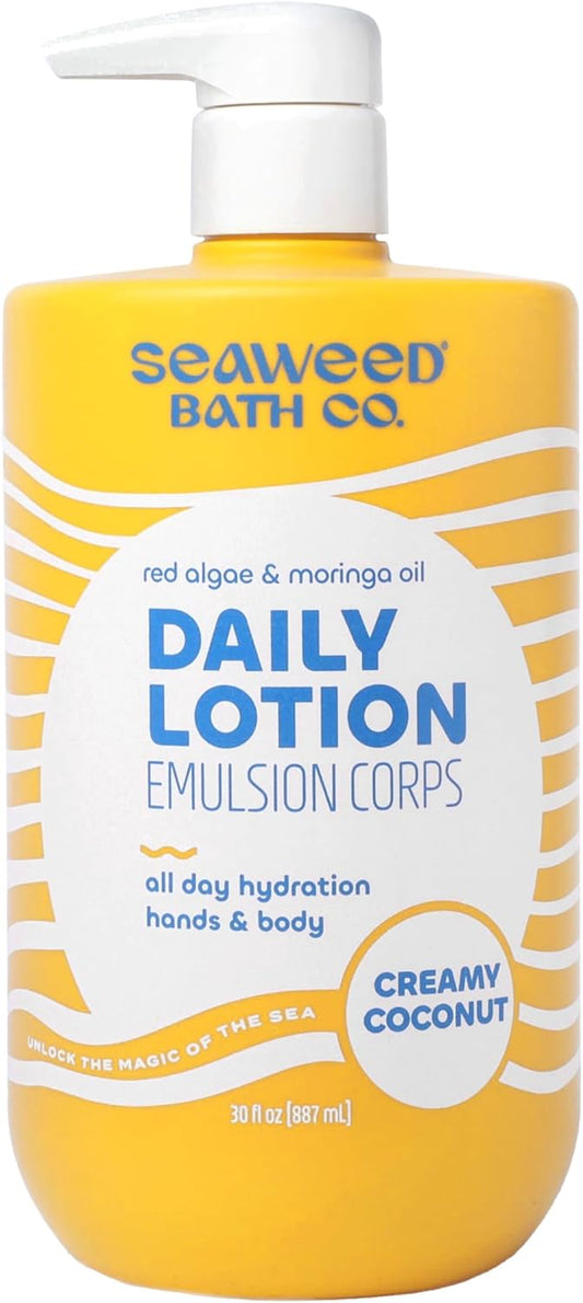 SEAWEED BATH CO Creamy Coconut Daily Lotion, 30 OZ