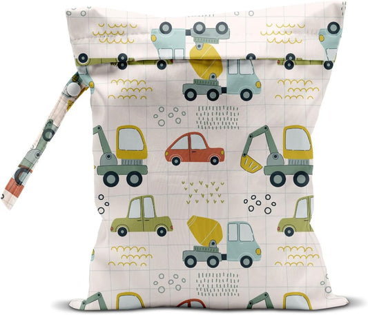 Wet Bag for Baby Swimsuit Dirty Clothes Diaper Yoga Gym, Wet Dry Bag, Beach Vacation Essential for Travel Poor Bathing Daycare