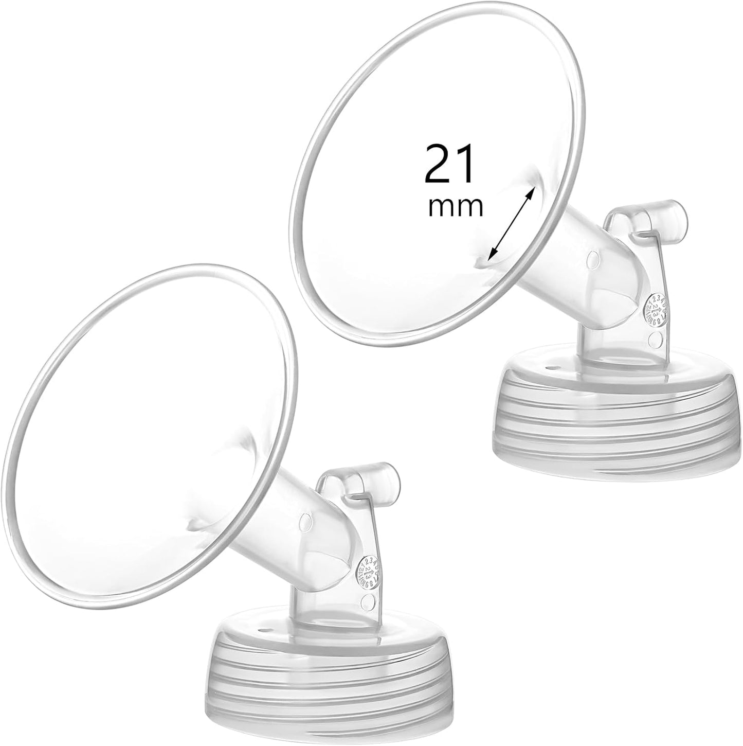 21mm Flange Compatible with Spectra S1 S2 9 Plus Synergy Gold Breastpump Replacement to Spectra Pump Parts and Flange; Not Original; Replaces Shield