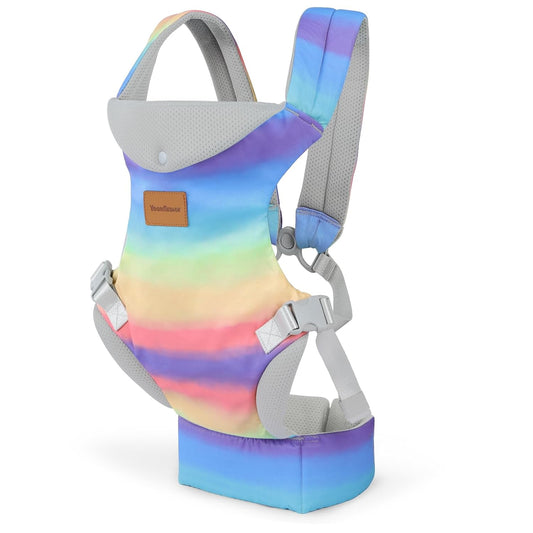 Baby Carrier, Ergonomic Adjustable Toddler Carriers for 7-33 Lbs, Cozy Lightweight Infant Carrier with Neck Support, Baby Chest Carriers with Lumbar Support for Parents (3-36 Months)