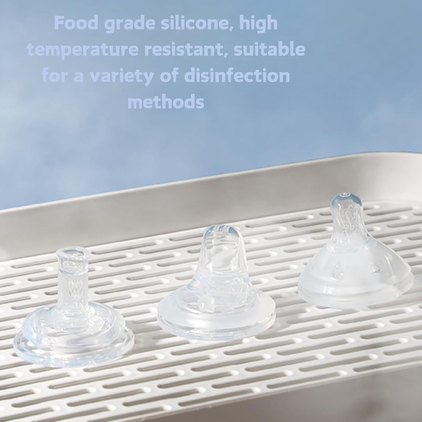 8Pack Replacement Silicone Spout Compatible with NUK Activity and Learner Cups, Nipple Replacement Spouts Leak-Proof, BPA-Free, Easy to Clean, Easy Transition from Bottle to Cup